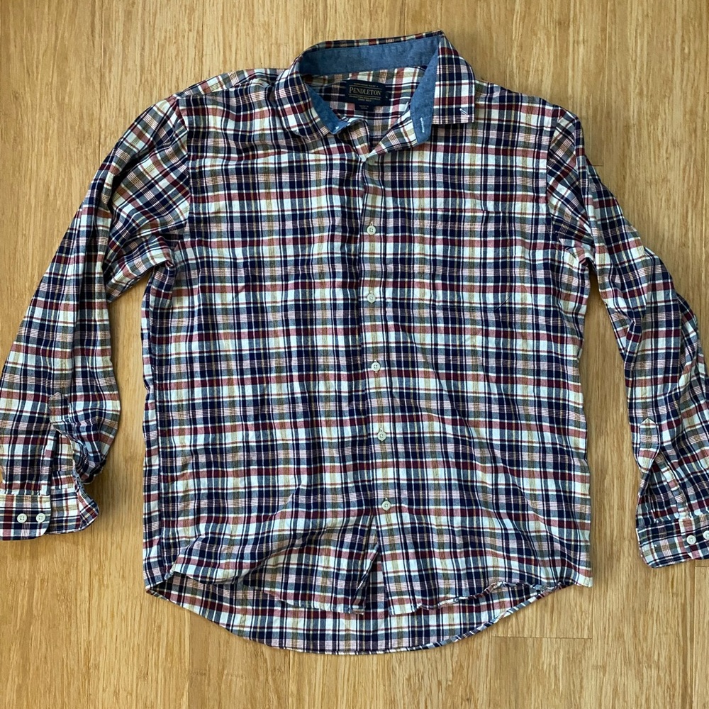 Pendleton plaid long sleeve